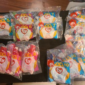 Ty Teenie Beanie Babies McDonalds 1996